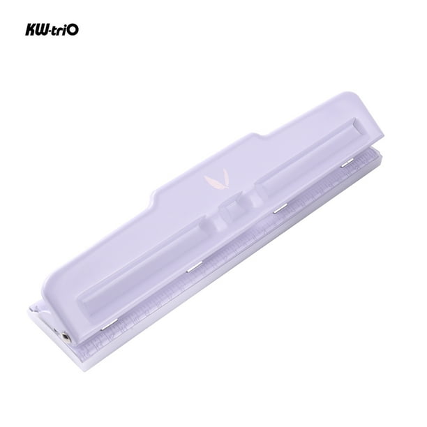 4‑Hole Adjustable Punch Hole Paper Punch Puncher A4 Refills Paper Punch for Home School /& Home Office Supplies